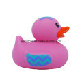 Logotipo rosa del PVC Patos personalizados del baño